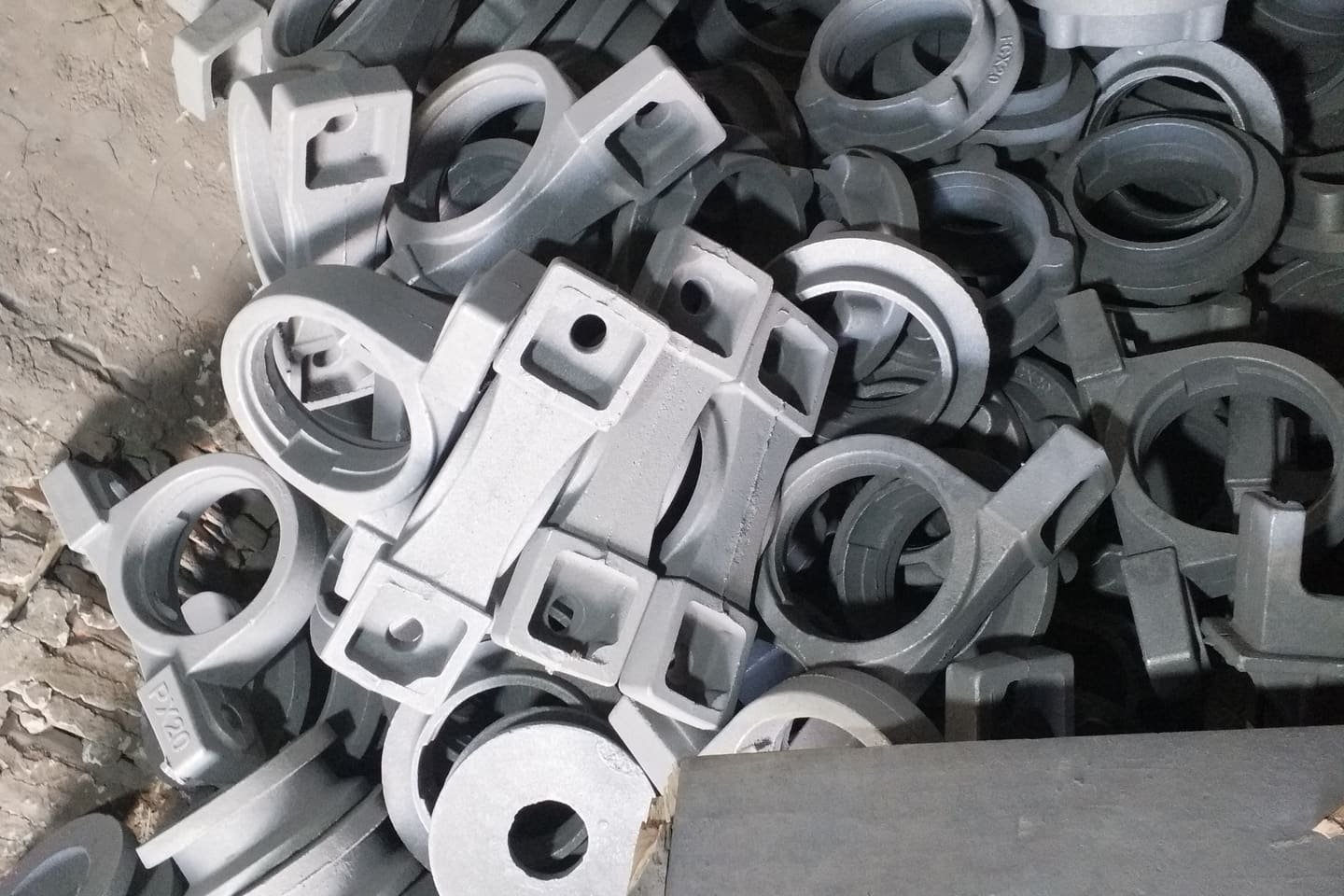 Mixed unfinished bearing housing blanks