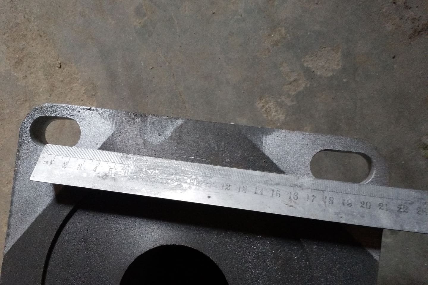 Mounting face dimensional check